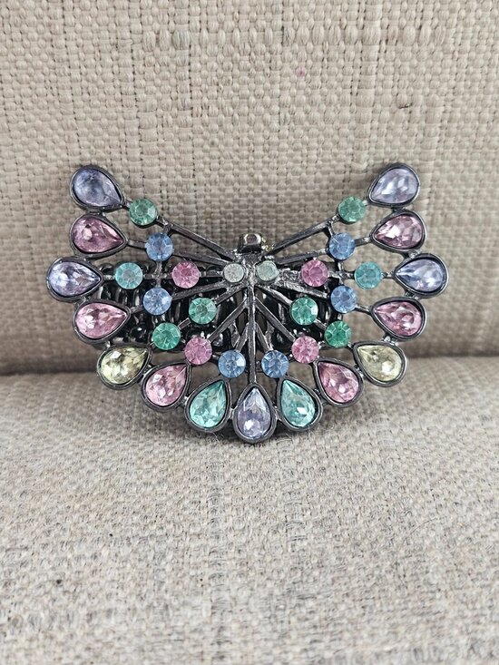 Jewelry - Peacock  Multi Color Ring Crystals Fashion Women Jewelry Ring Size Adjustable